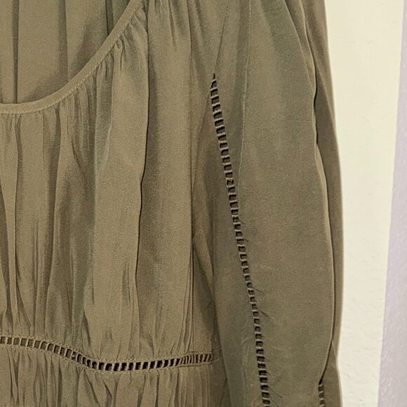 Old Navy Boho Long Sleeve Blouse Size M - Picture 2 of 3